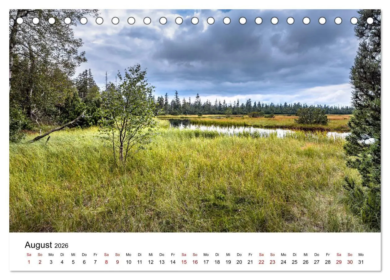 Bild: 9783457749852 | Schwarzwald, Seen und Hochmoore (Tischkalender 2026 DIN A5 quer),...