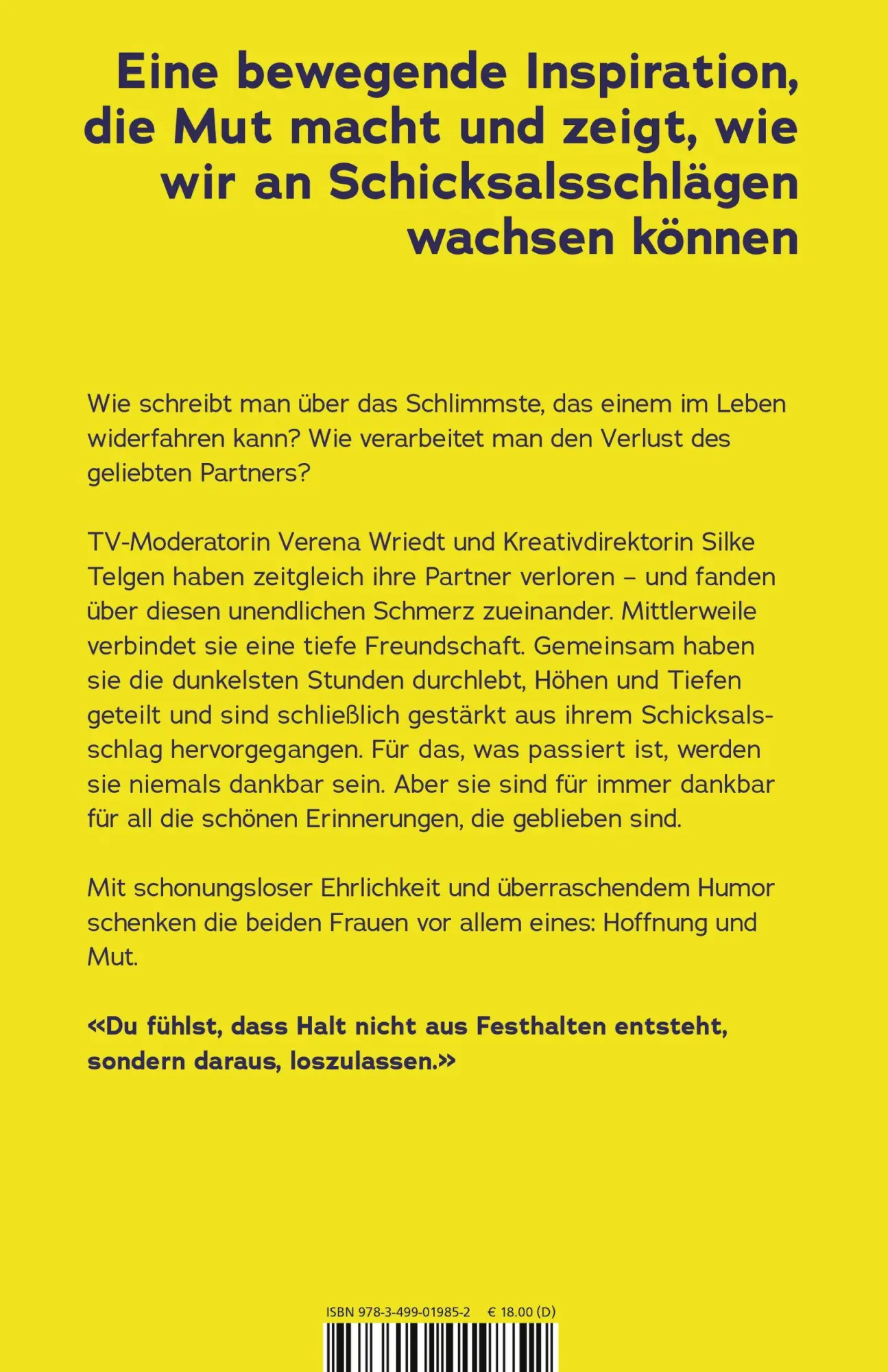 Rückseite: 9783499019852 | Der Club, dem niemand beitreten will | Verena Wriedt (u. a.) | Buch