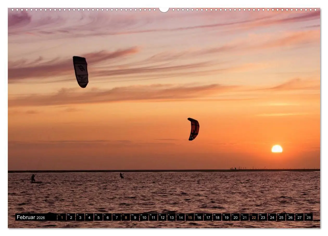 Bild: 9783516149852 | Borkum (hochwertiger Premium Wandkalender 2026 DIN A2 quer),...