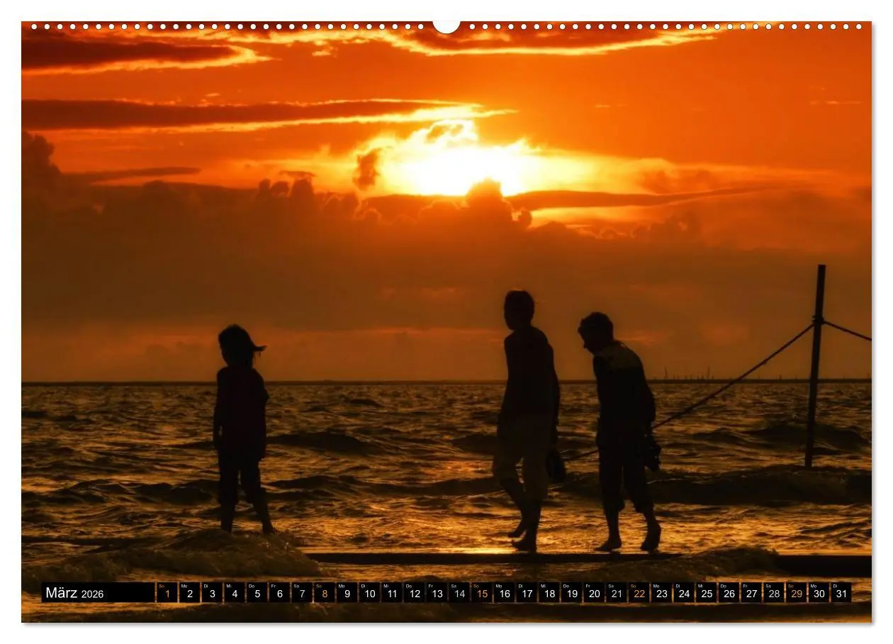 Bild: 9783516149852 | Borkum (hochwertiger Premium Wandkalender 2026 DIN A2 quer),...