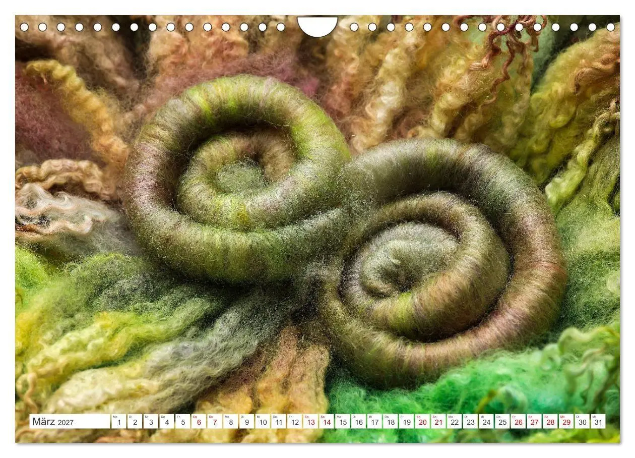 Bild: 9783569309852 | Süchtig nach Wolle - Kalender für spinnende Woll-Oholiker...