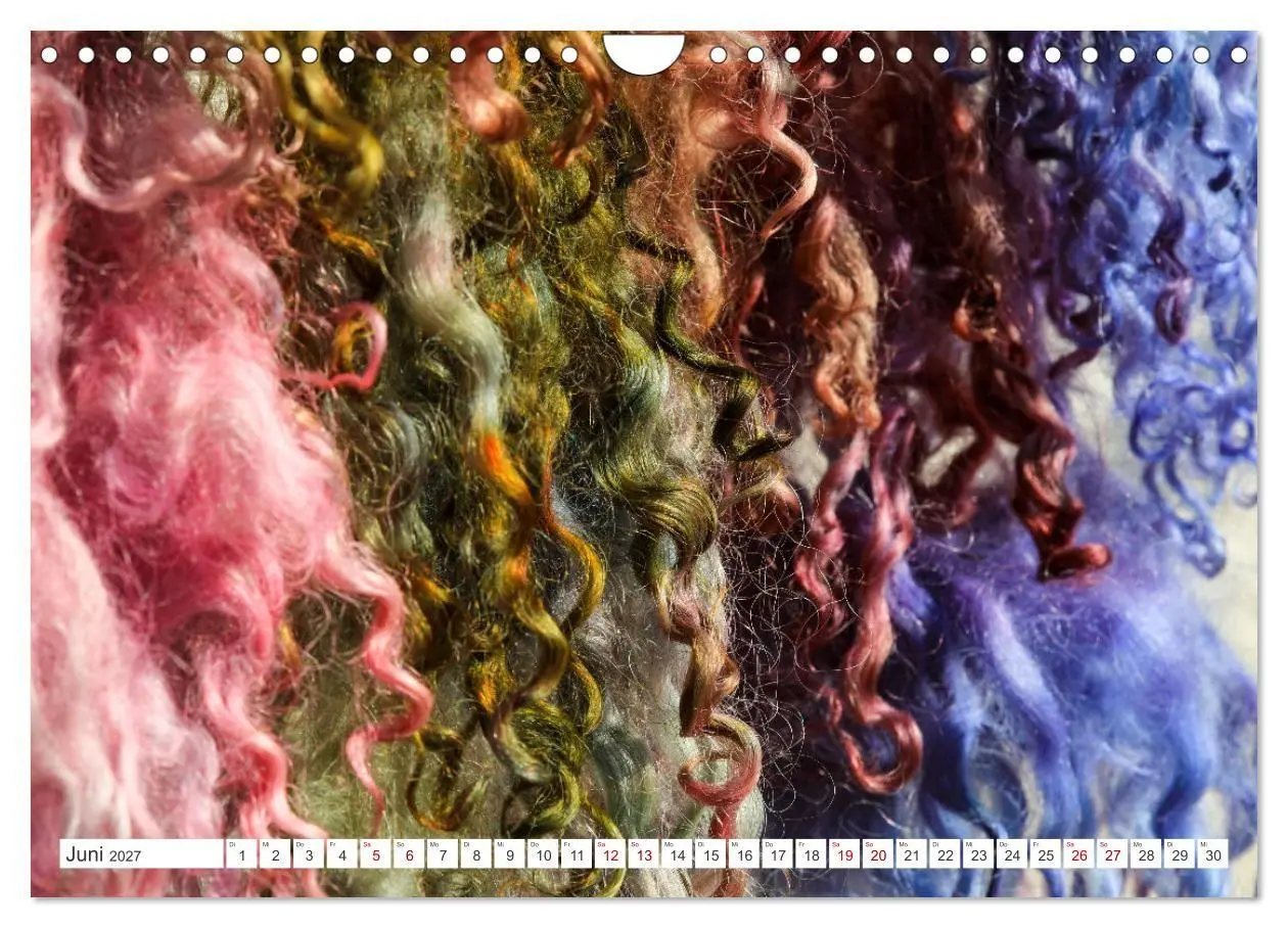 Bild: 9783569309852 | Süchtig nach Wolle - Kalender für spinnende Woll-Oholiker...