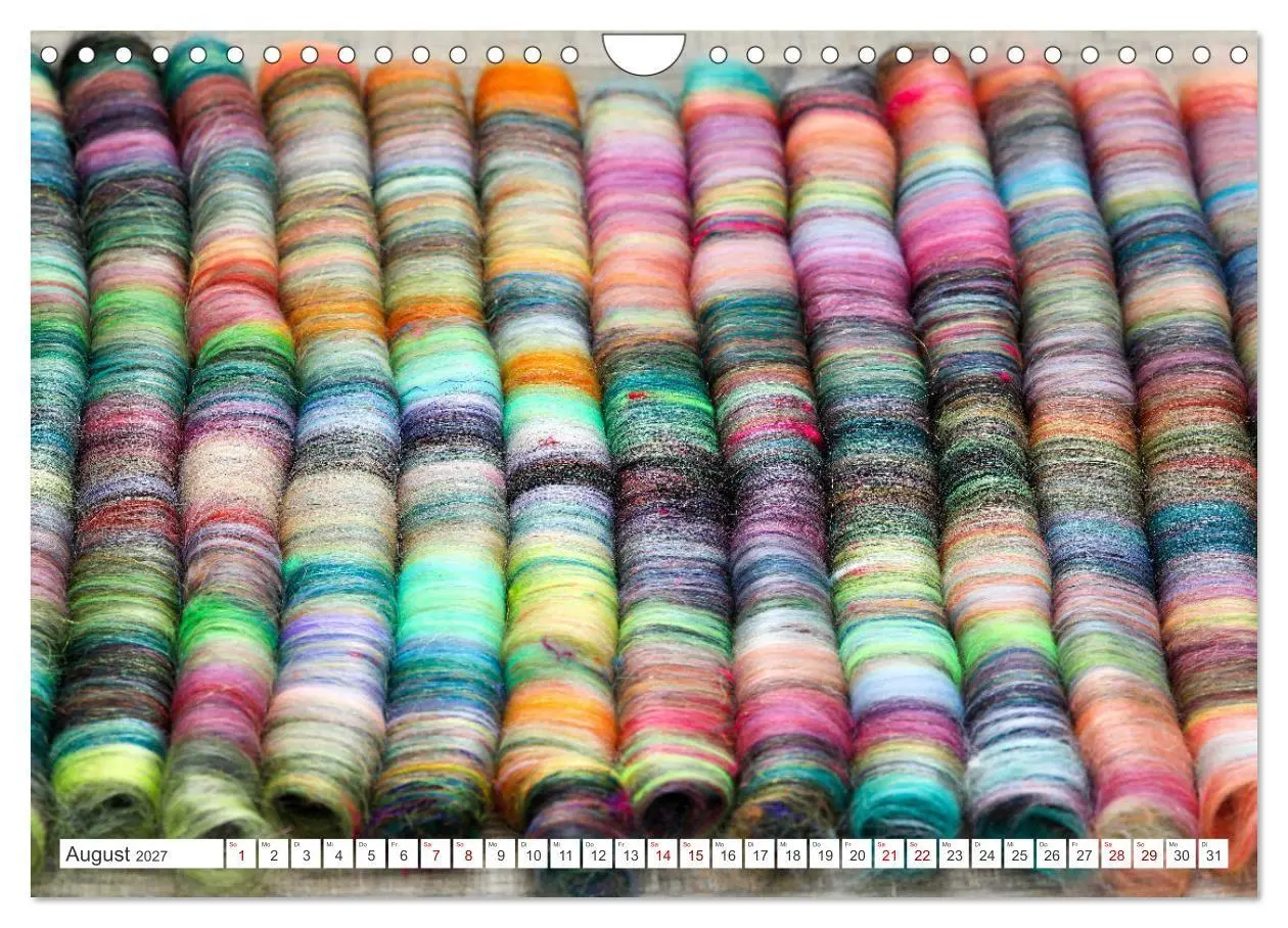 Bild: 9783569309852 | Süchtig nach Wolle - Kalender für spinnende Woll-Oholiker...