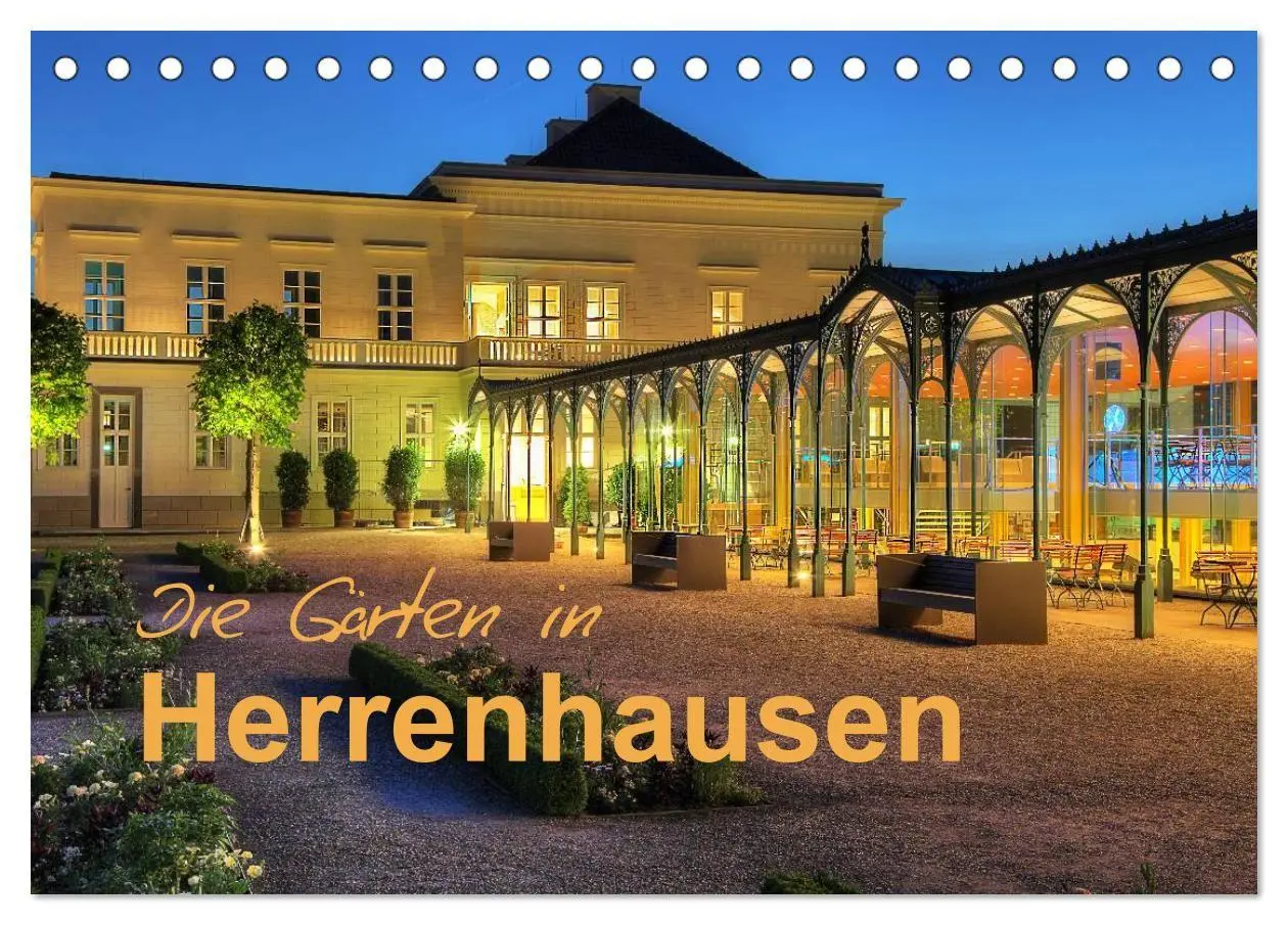 Cover: 9783594059852 | Die Gärten in Herrenhausen (Tischkalender 2027 DIN A5 quer),...