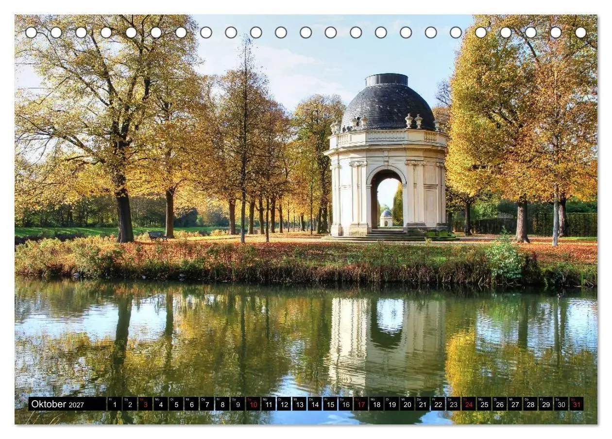Bild: 9783594059852 | Die Gärten in Herrenhausen (Tischkalender 2027 DIN A5 quer),...