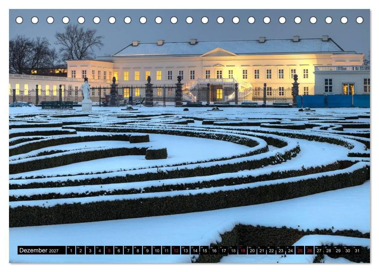Bild: 9783594059852 | Die Gärten in Herrenhausen (Tischkalender 2027 DIN A5 quer),...