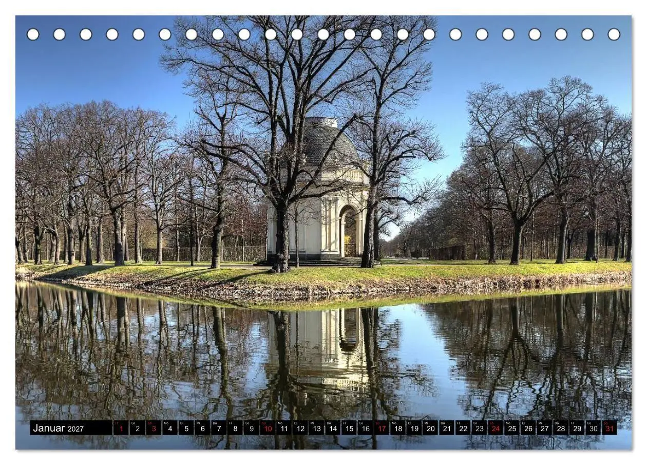 Bild: 9783594059852 | Die Gärten in Herrenhausen (Tischkalender 2027 DIN A5 quer),...