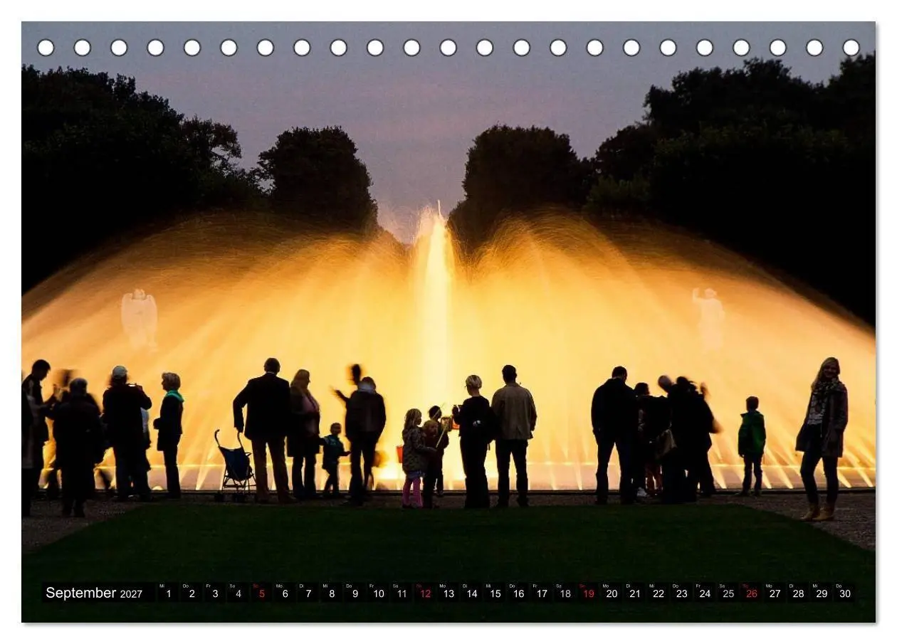 Bild: 9783594059852 | Die Gärten in Herrenhausen (Tischkalender 2027 DIN A5 quer),...