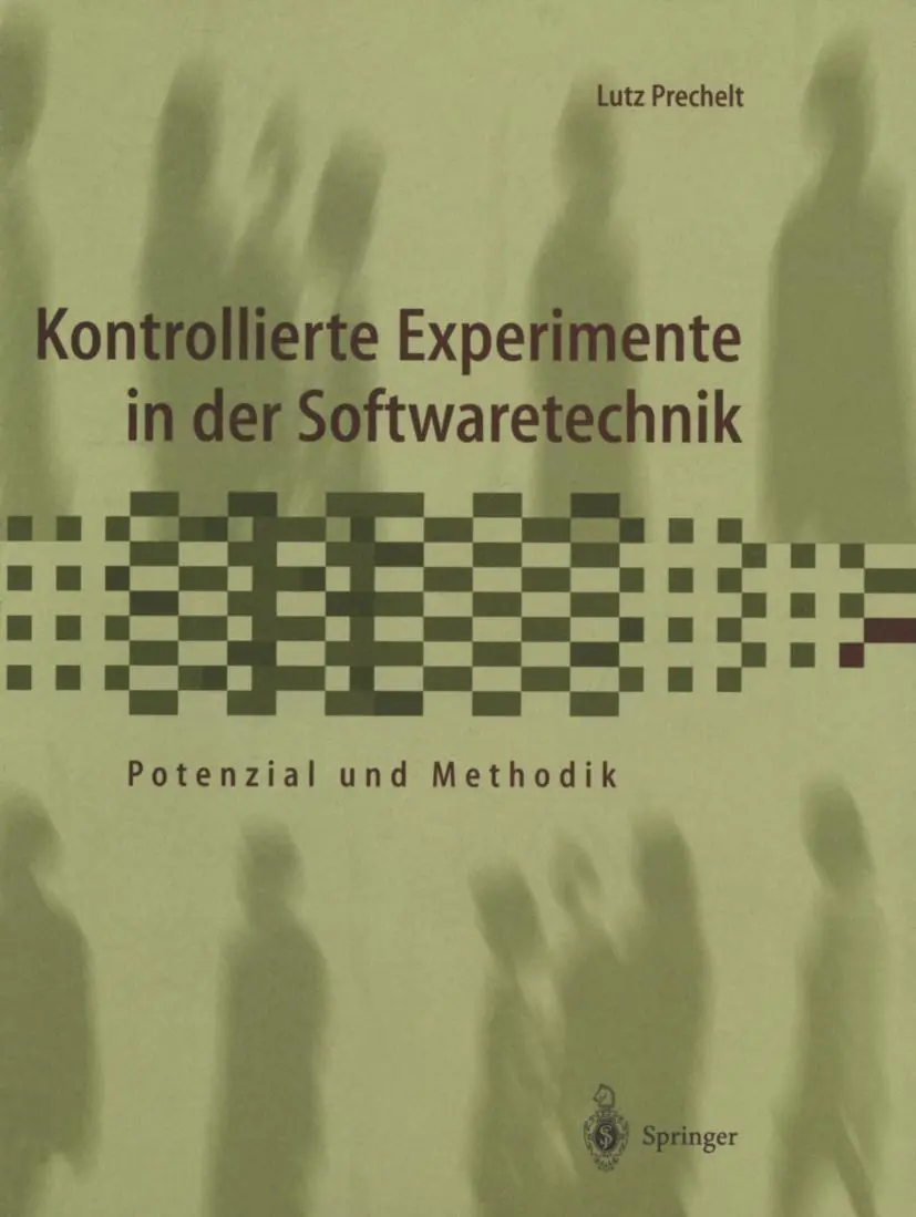 Cover: 9783642639852 | Kontrollierte Experimente in der Softwaretechnik | Lutz Prechelt | iii Cover: 9783642639852 | Kontrollierte Experimente in der Softwaretechnik | Lutz Prechelt | iii