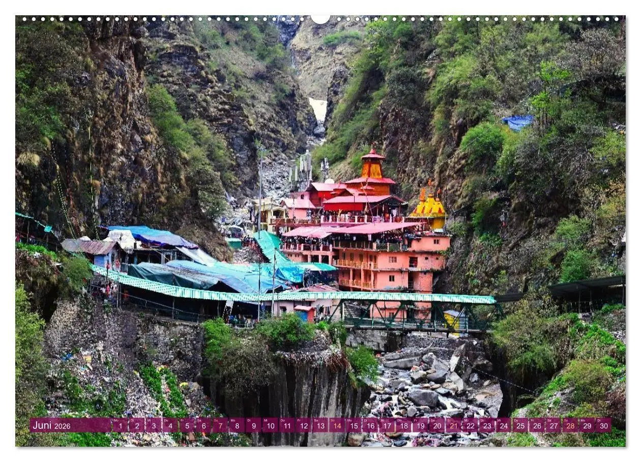 Bild: 9783516689952 | Char Dham - hinduistische Pilgerreise im Himalaya (Wandkalender...