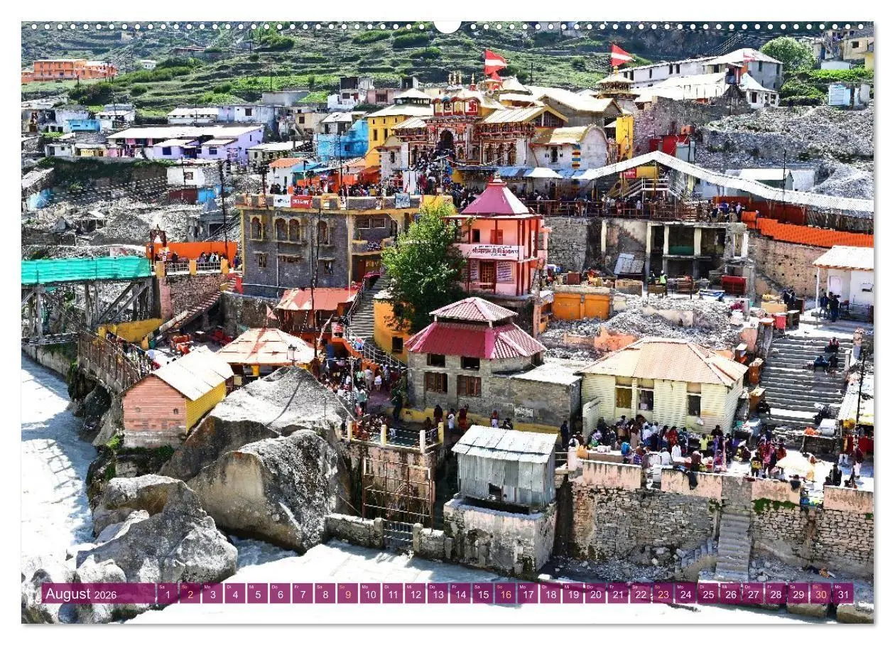 Bild: 9783516689952 | Char Dham - hinduistische Pilgerreise im Himalaya (Wandkalender...