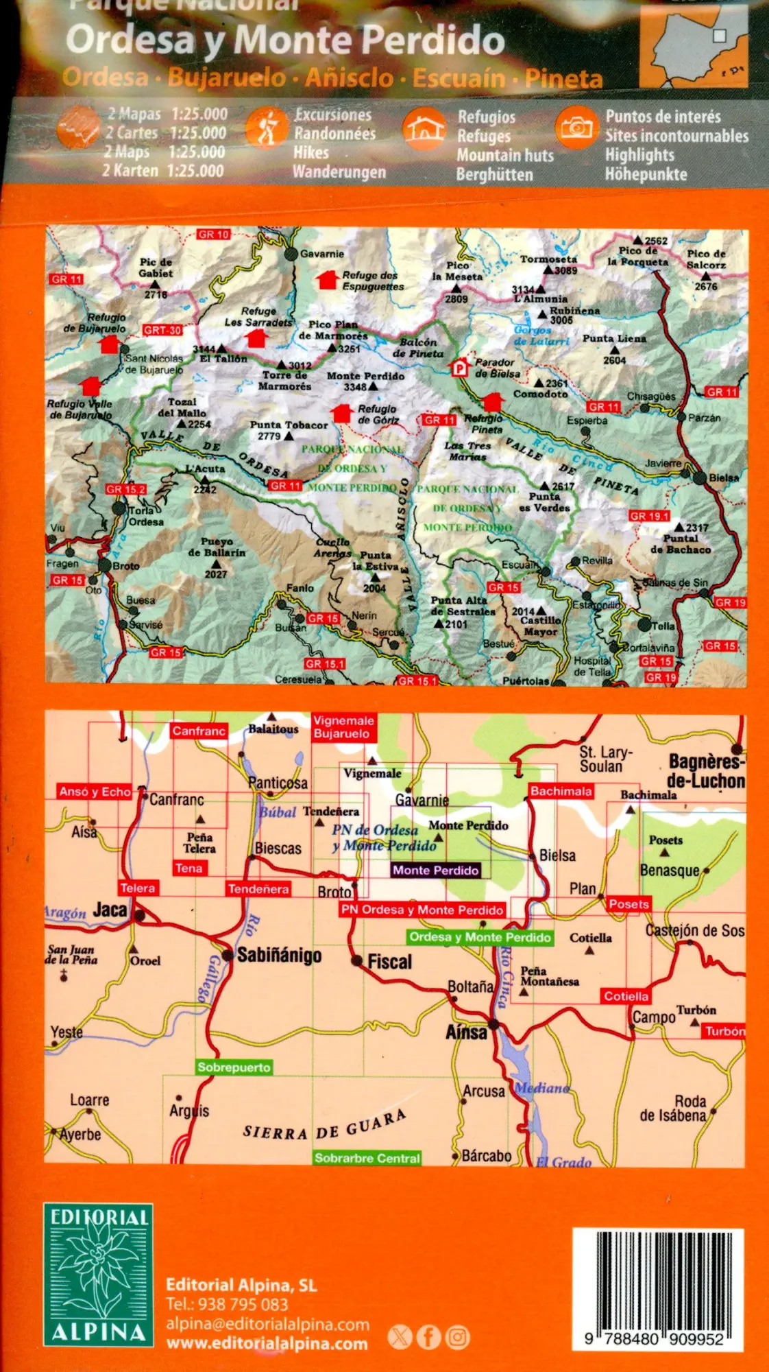Bild: 9788480909952 | PARQUE NACIONAL DE ORDESA Y MONTE PERDIDO | Taschenbuch | SET | 2024
