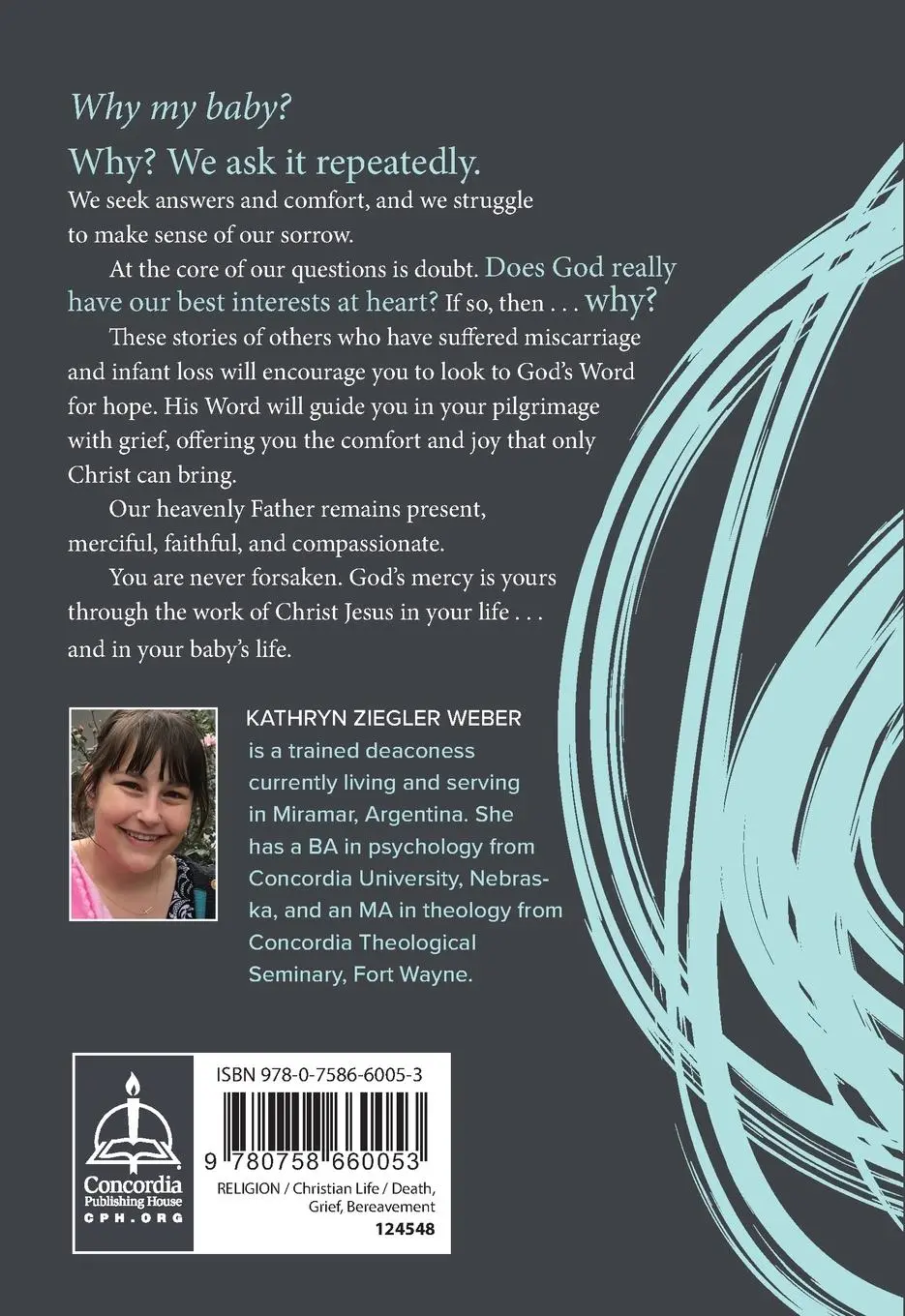 Rückseite: 9780758660053 | Never Forsaken | God's Mercy in the Midst of Miscarriage | Weber