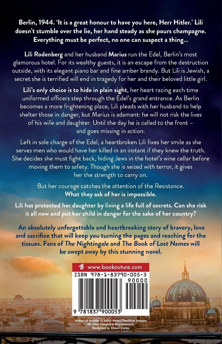 Rückseite: 9781837900053 | The Secret Hotel in Berlin | Catherine Hokin | Taschenbuch | Englisch
