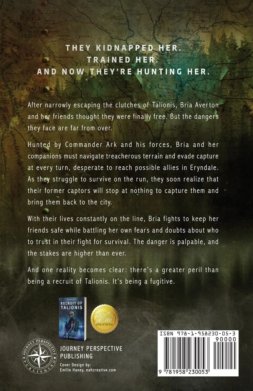 Rückseite: 9781958230053 | Fugitive of Talionis | C. J. Milacci | Taschenbuch | Talionis Series