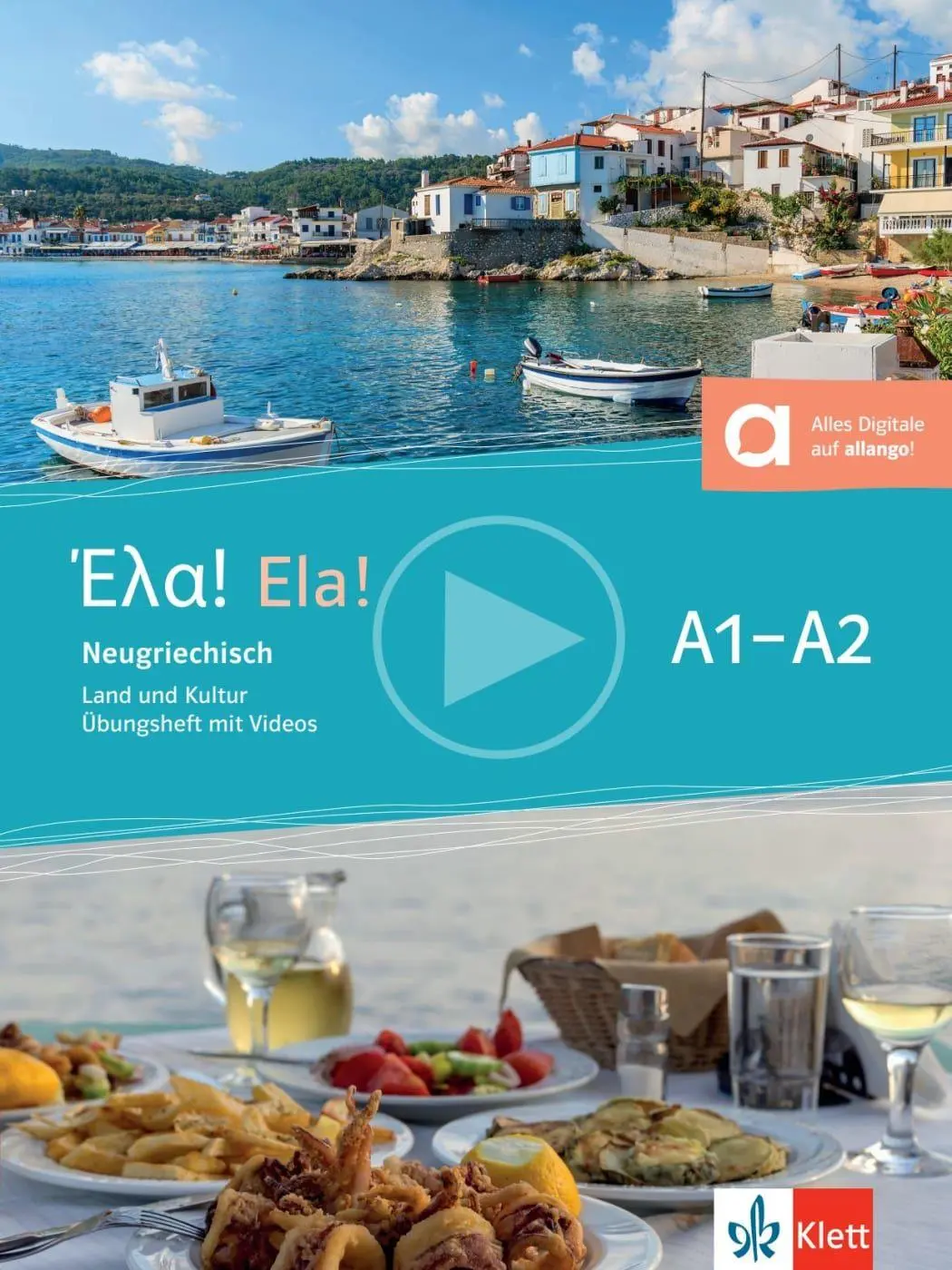 Cover: 9783125270053 | Ela! A1-A2. Übungsheft mit Videos | Vasili Bachtsevanidis | Buch