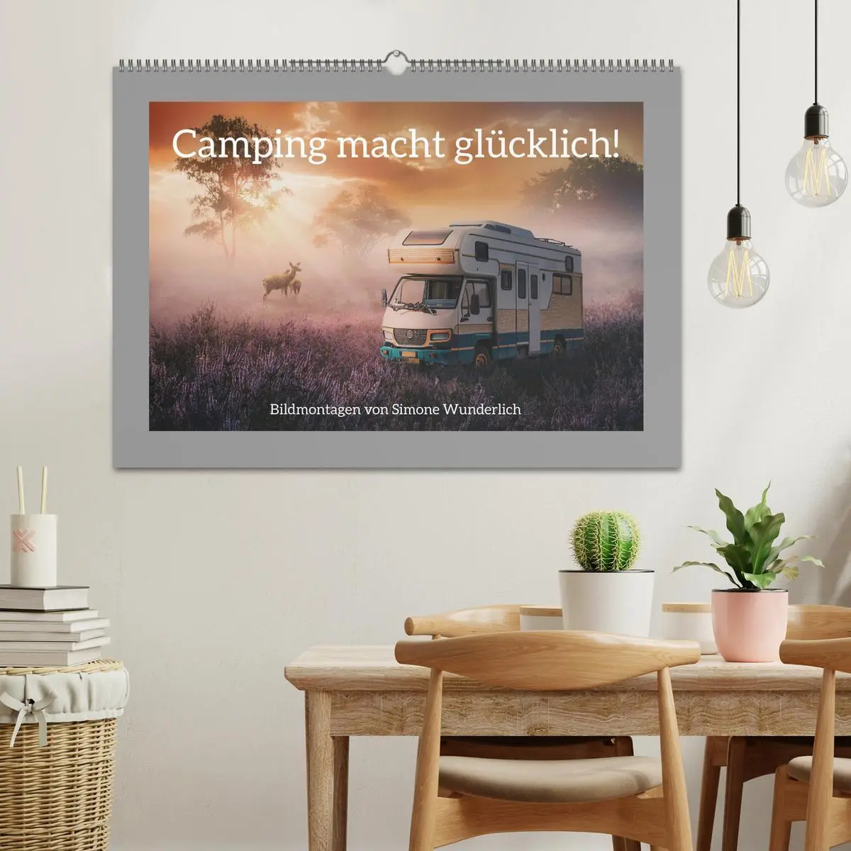 Bild: 9783457540053 | Camping macht glücklich! (Wandkalender 2026 DIN A2 quer), CALVENDO...