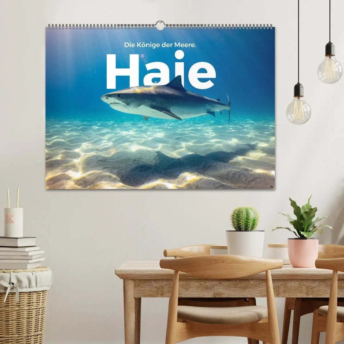 Bild: 9783457610053 | Haie - Könige der Meere. (Wandkalender 2026 DIN A2 quer), CALVENDO...