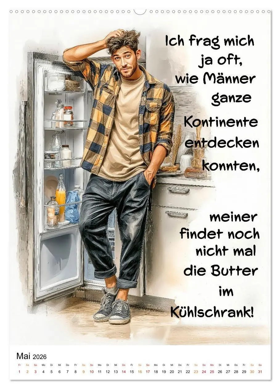Bild: 9783516700053 | Liebling, mal ehrlich ..... (hochwertiger Premium Wandkalender 2026...