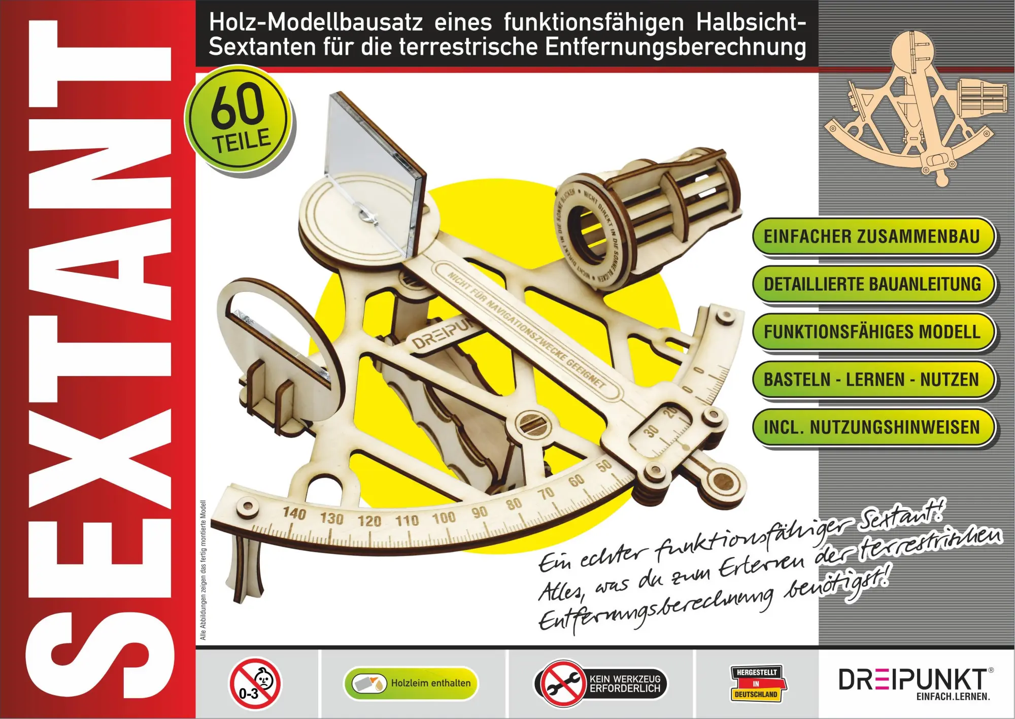 Cover: 4251241150153 | Bausatz Sextant | Schulze Media GmbH | Deutsch | 2019