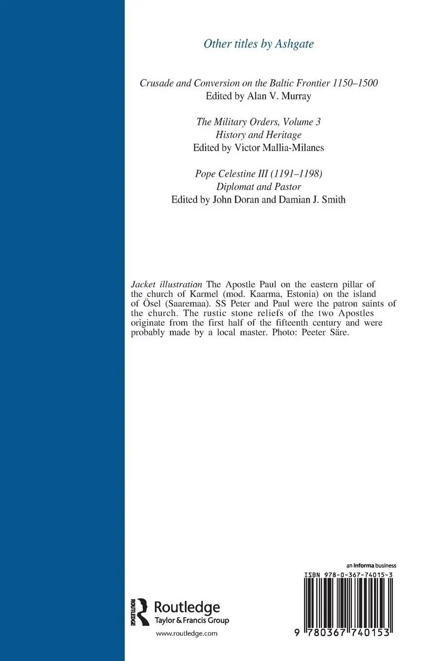 Rückseite: 9780367740153 | The Clash of Cultures on the Medieval Baltic Frontier | Alan V. Murray