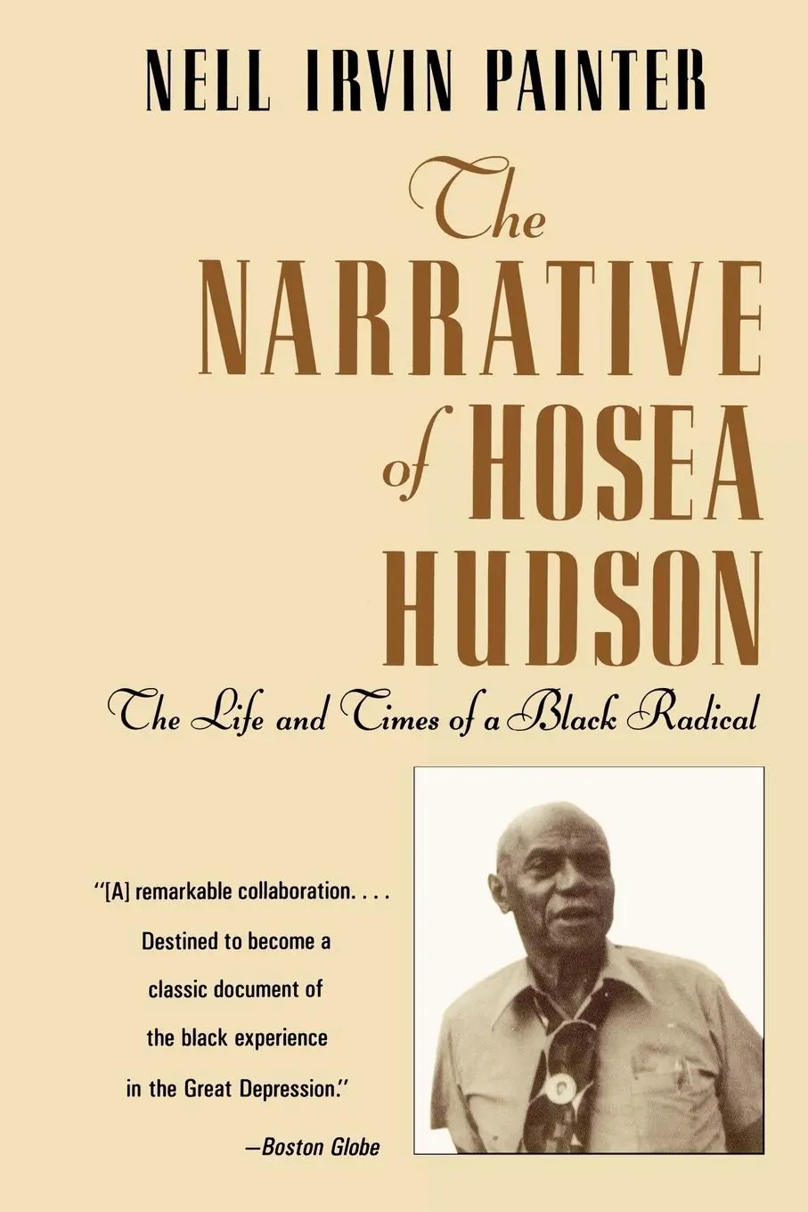Cover: 9780393310153 | The Narrative of Hosea Hudson | The Life and Times of a Black Radical