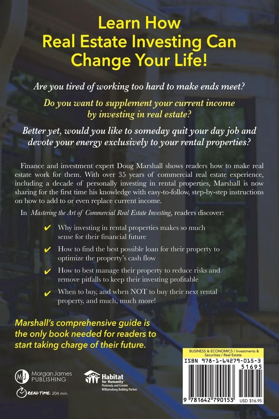 Rückseite: 9781642790153 | Mastering the Art of Commercial Real Estate Investing | Marshall