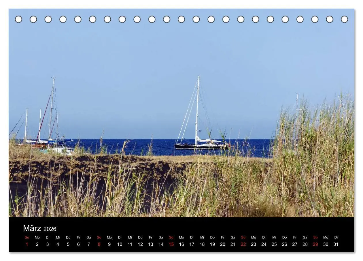 Bild: 9783516170153 | Kalabrien: Wo die Sonne Urlaub macht (Tischkalender 2026 DIN A5...