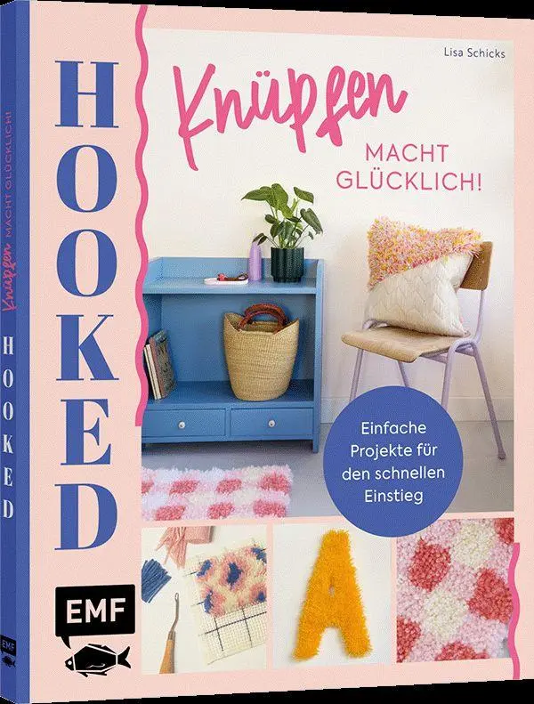 Cover: 9783745930153 | Hooked! Knüpfen macht glücklich! | Lisa Maria Schicks | Taschenbuch