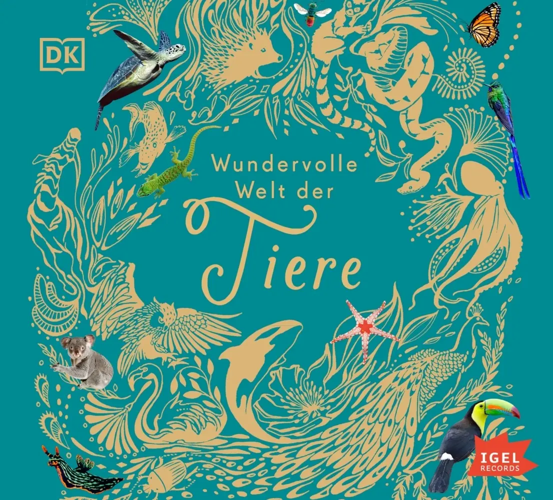 Cover: 9783985200153 | Wundervolle Welt der Tiere, 1 Audio-CD | Ben Hoare | Audio-CD | 2023