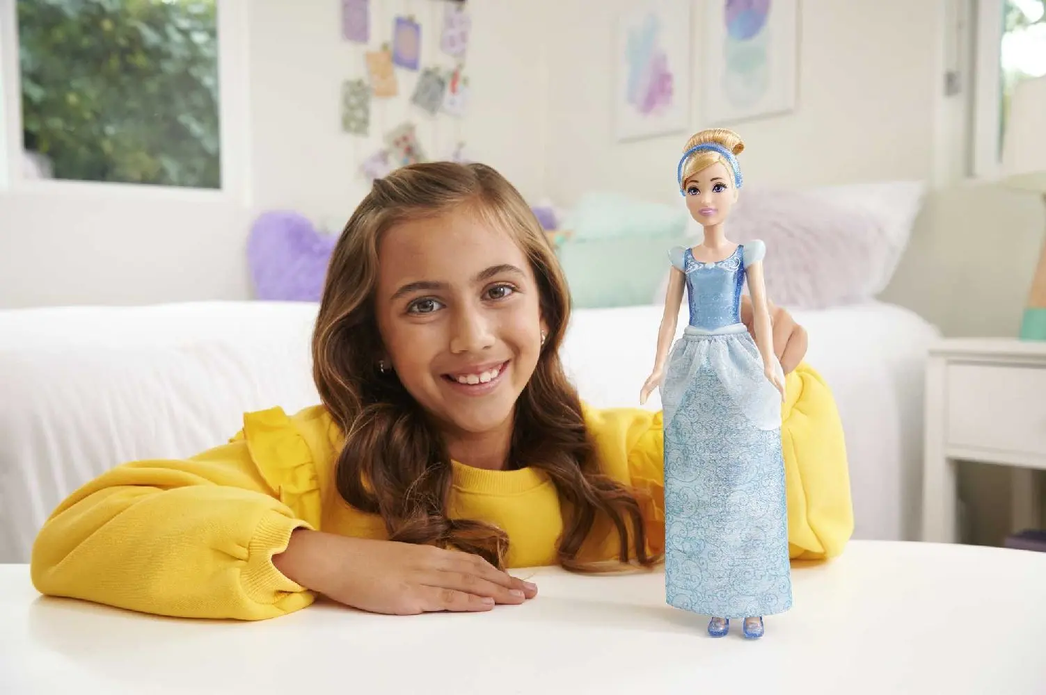 Bild: 194735120253 | Disney Prinzessin Cinderella-Puppe | In Blister | HLW06 | 2023