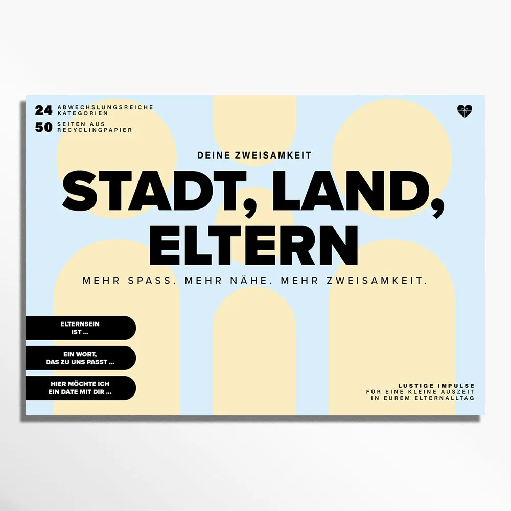 Cover: 4262468390253 | Stadt, Land, Eltern | Das kreative Spiel für Elternpaare | Spiel
