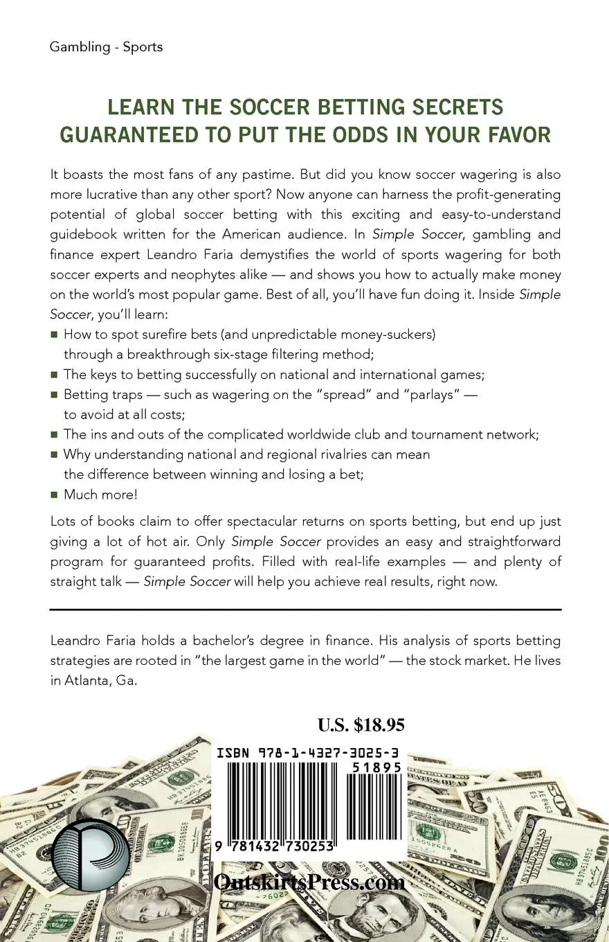 Rückseite: 9781432730253 | Simple Soccer | Leandro Faria | Taschenbuch | Kartoniert / Broschiert