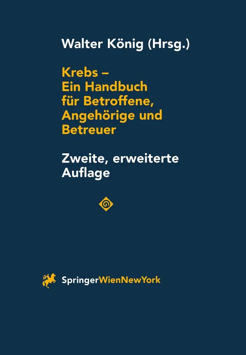 Cover: 9783211830253 | Krebs - Ein Handbuch für Betroffene, Angehörige und Betreuer | König