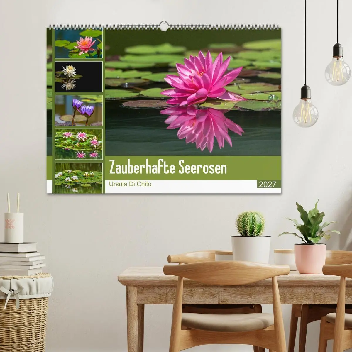 Bild: 9783569630253 | Zauberhafte Seerosen (Wandkalender 2027 DIN A2 quer), CALVENDO...