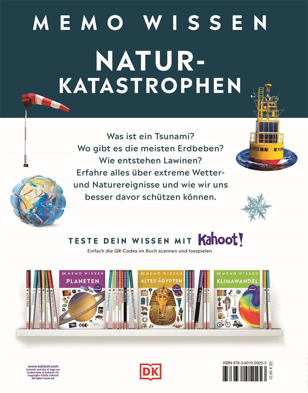 Rückseite: 9783831050253 | memo Wissen. Naturkatastrophen | Claire Watts | Buch | 72 S. | Deutsch
