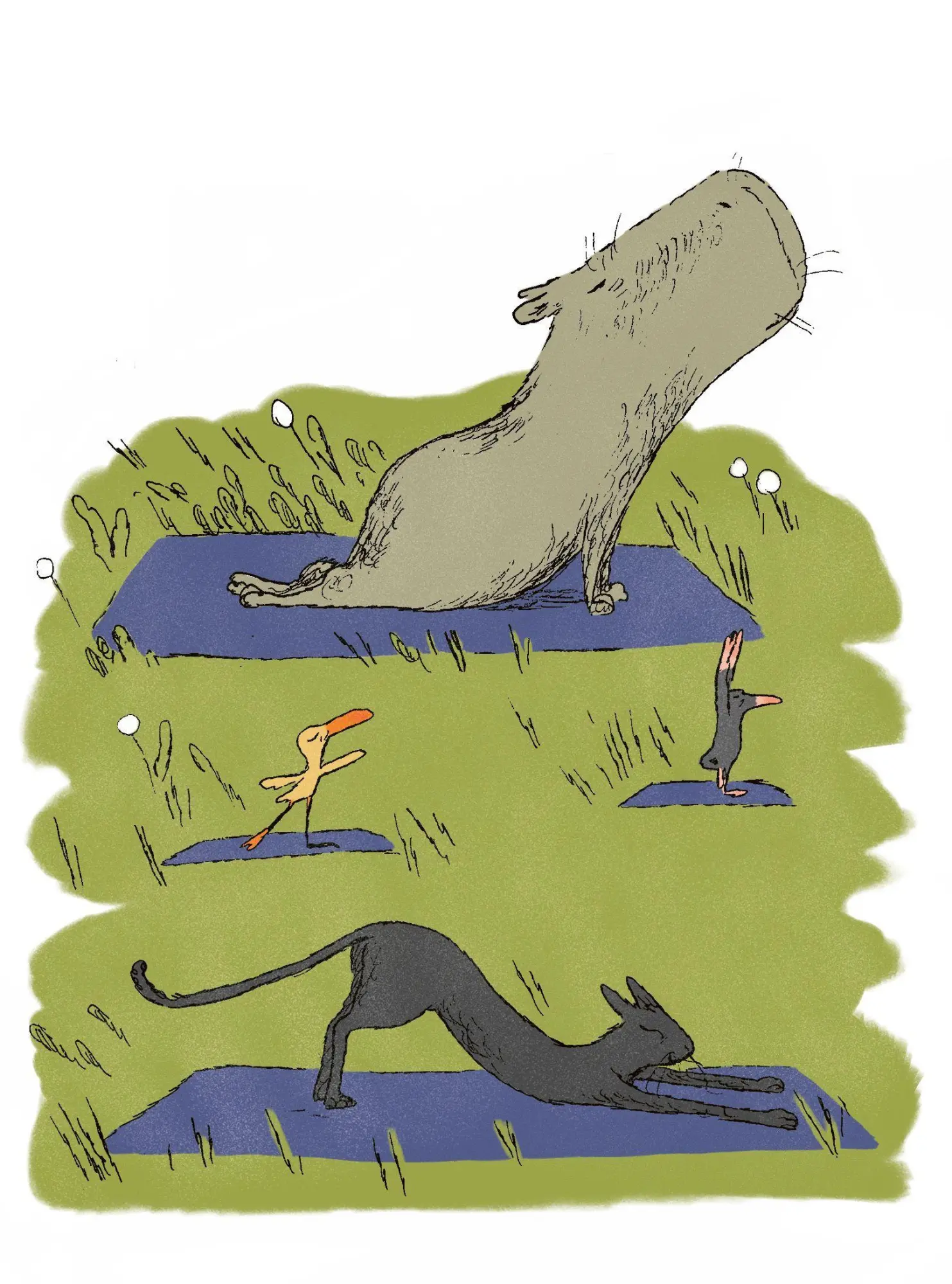 Bild: 9783838840253 | Die Weisheit des Capybara | Glücklich sein mit dem Wasserschwein