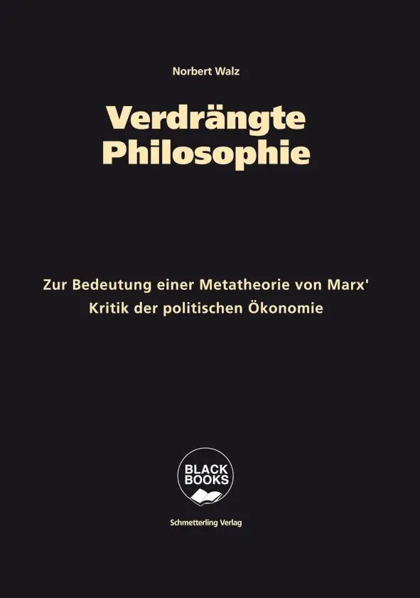 Cover: 9783896570253 | Verdrängte Philosophie | Norbert Walz | Taschenbuch | 550 S. | Deutsch