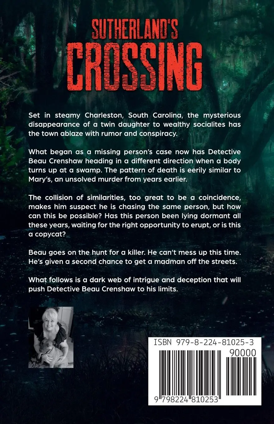 Rückseite: 9798224810253 | Sutherland's Crossing - A Beau Crenshaw Detective Novel | Gwen Kelly