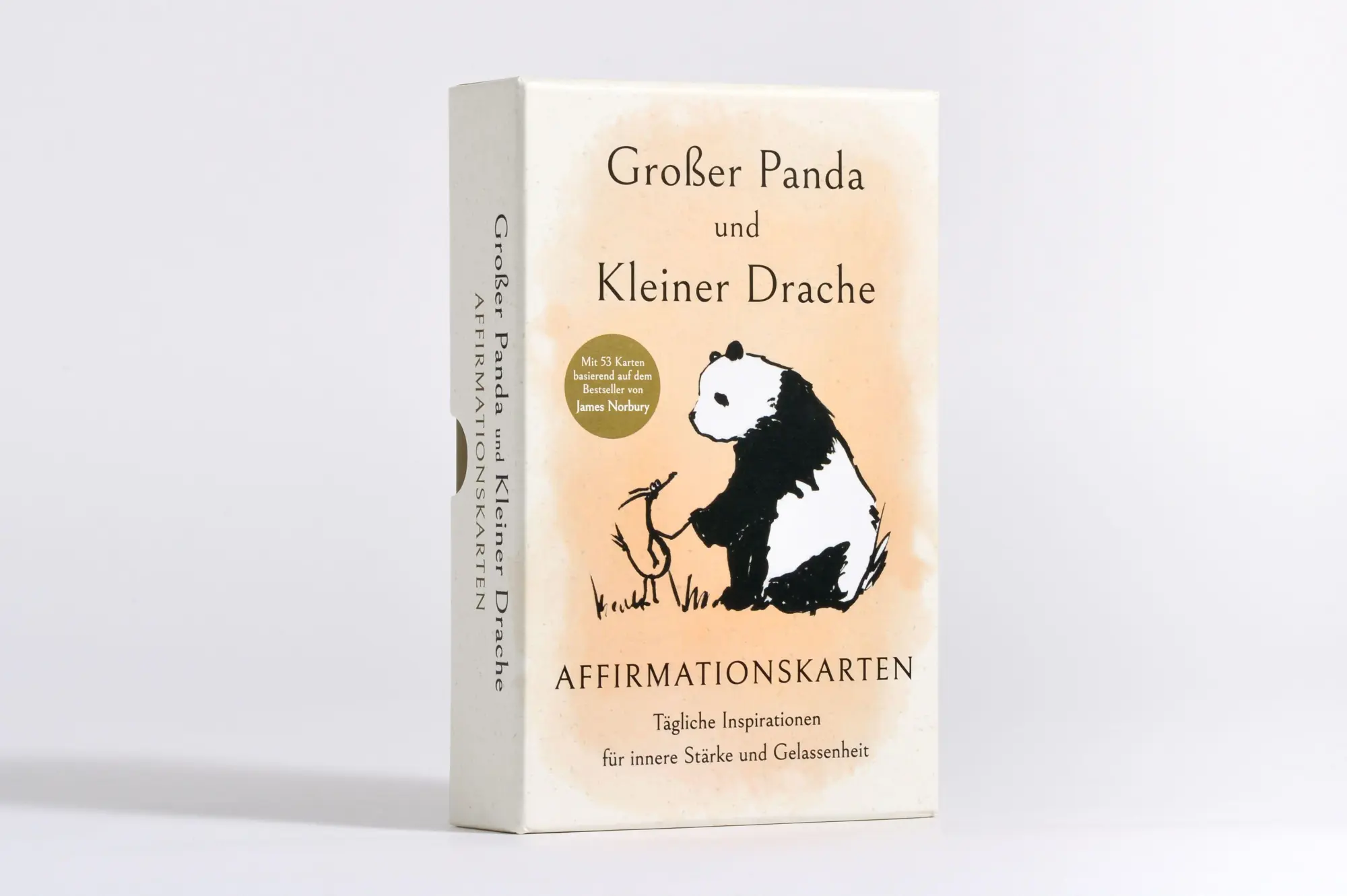 Bild: 4250939900353 | Großer Panda und Kleiner Drache Affirmationskarten | James Norbury