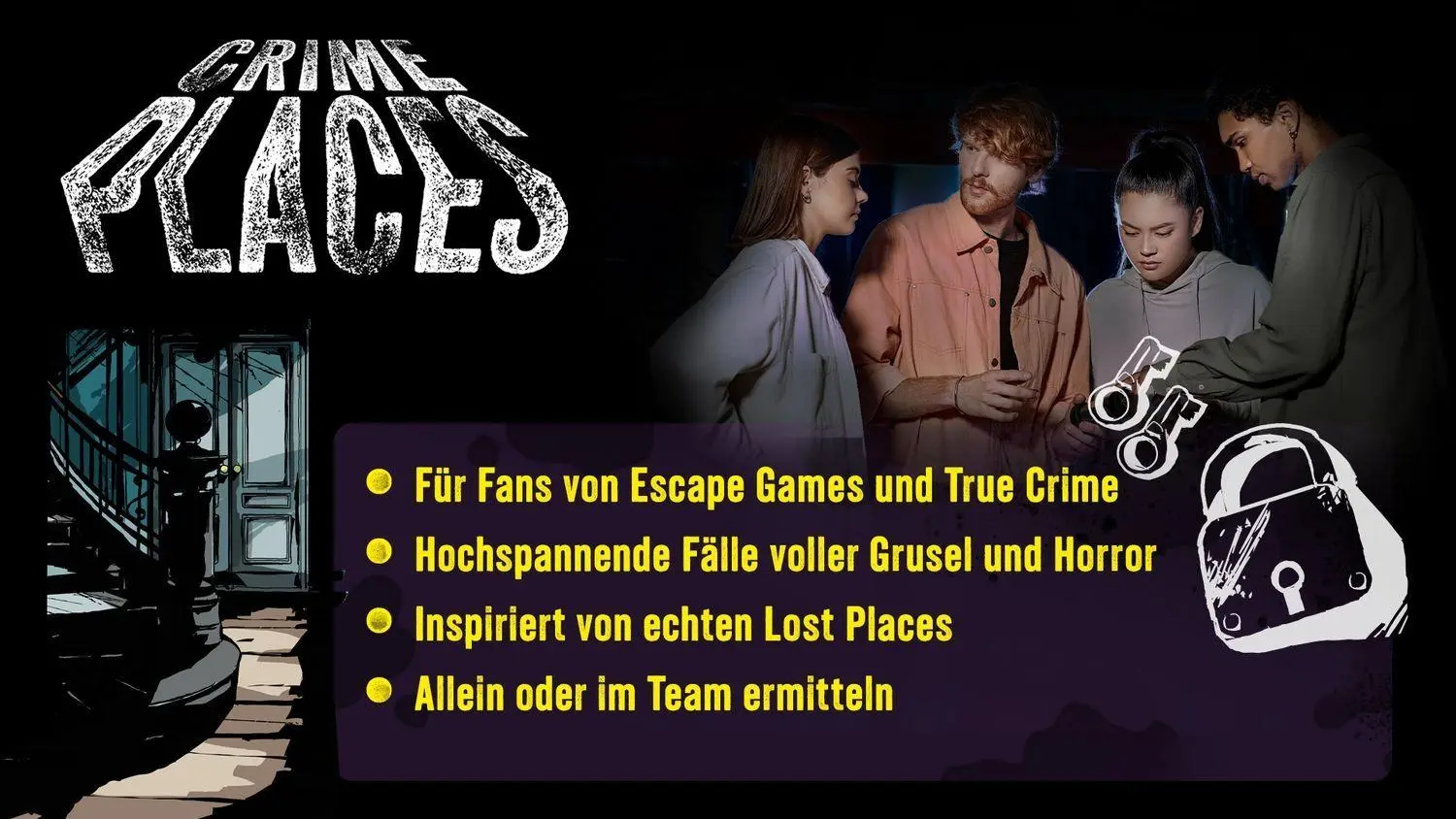 Bild: 4255882500353 | Crime Places. Schloss Dracula | Hans Pieper (u. a.) | Spiel | 72 S.