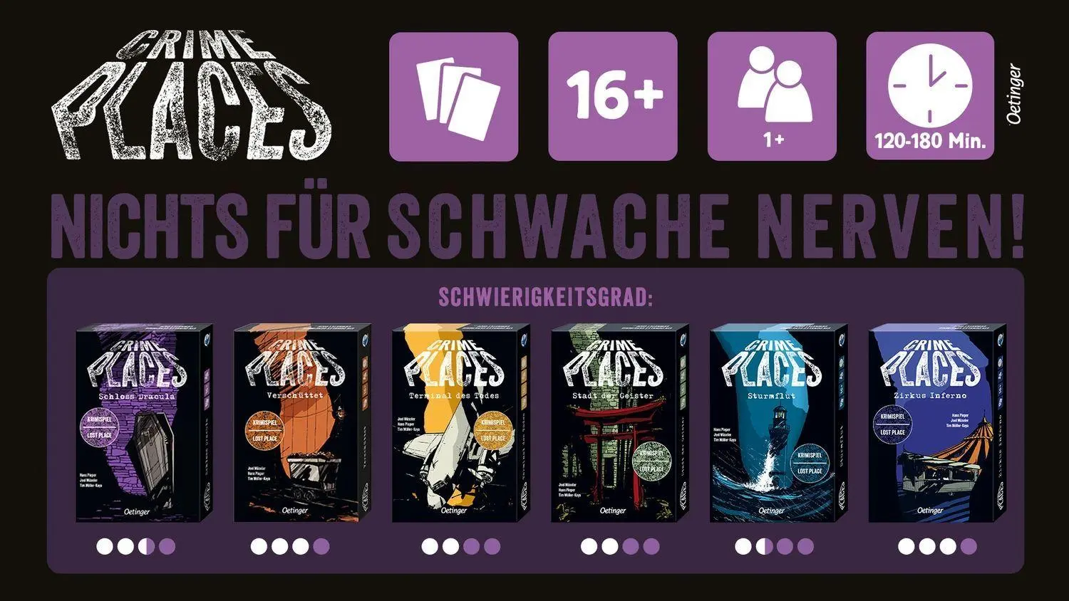 Bild: 4255882500353 | Crime Places. Schloss Dracula | Hans Pieper (u. a.) | Spiel | 72 S.