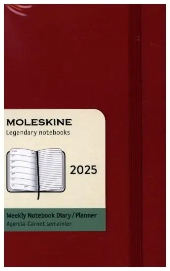 Cover: 8056999270353 | Moleskine 12 Monate Wochen Notizkalender 2025, Pocket/A6 | Buch | 2025