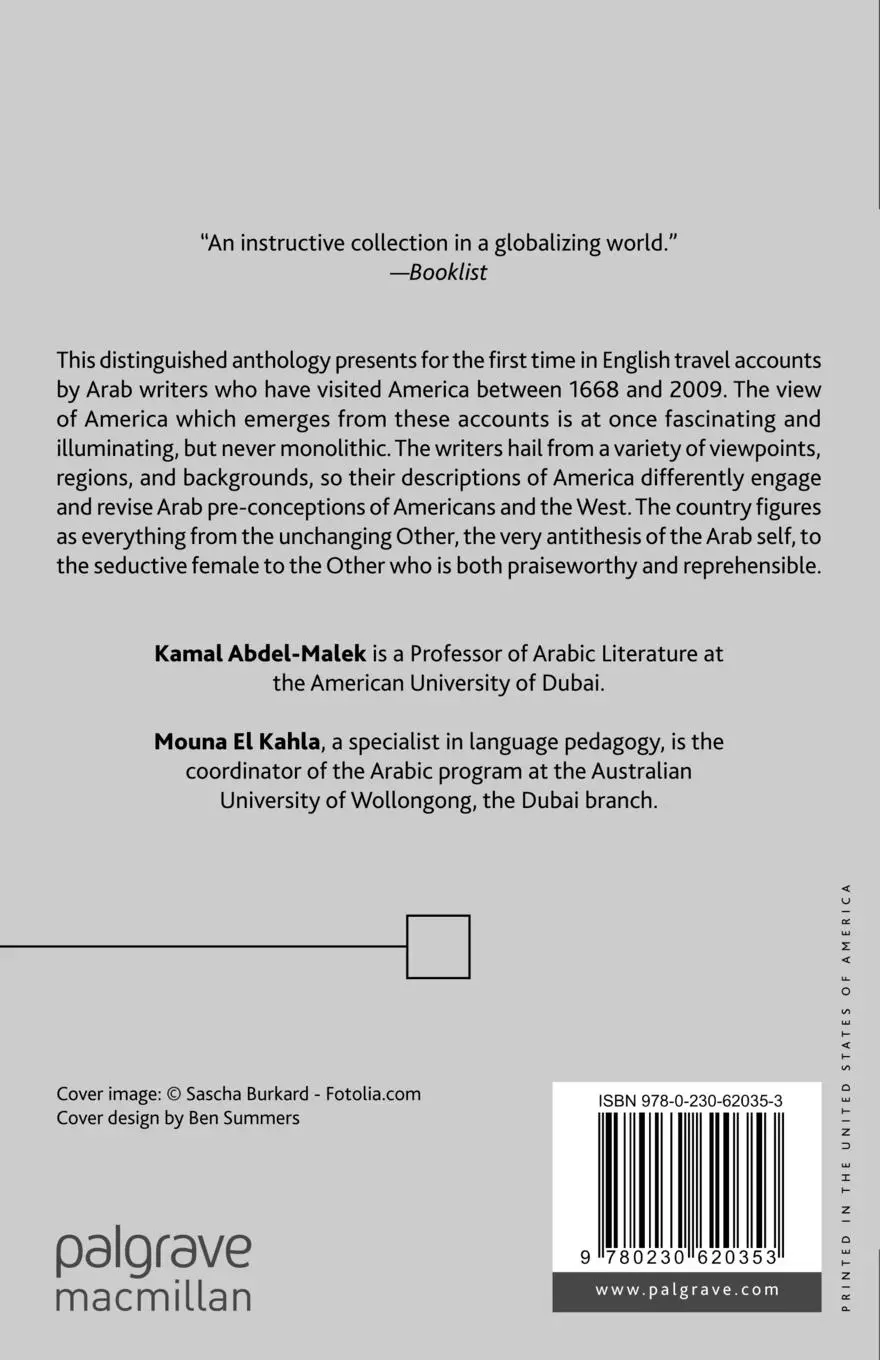 Rückseite: 9780230620353 | America in An Arab Mirror | K. Abdel-Malek | Taschenbuch | xiii | 2011