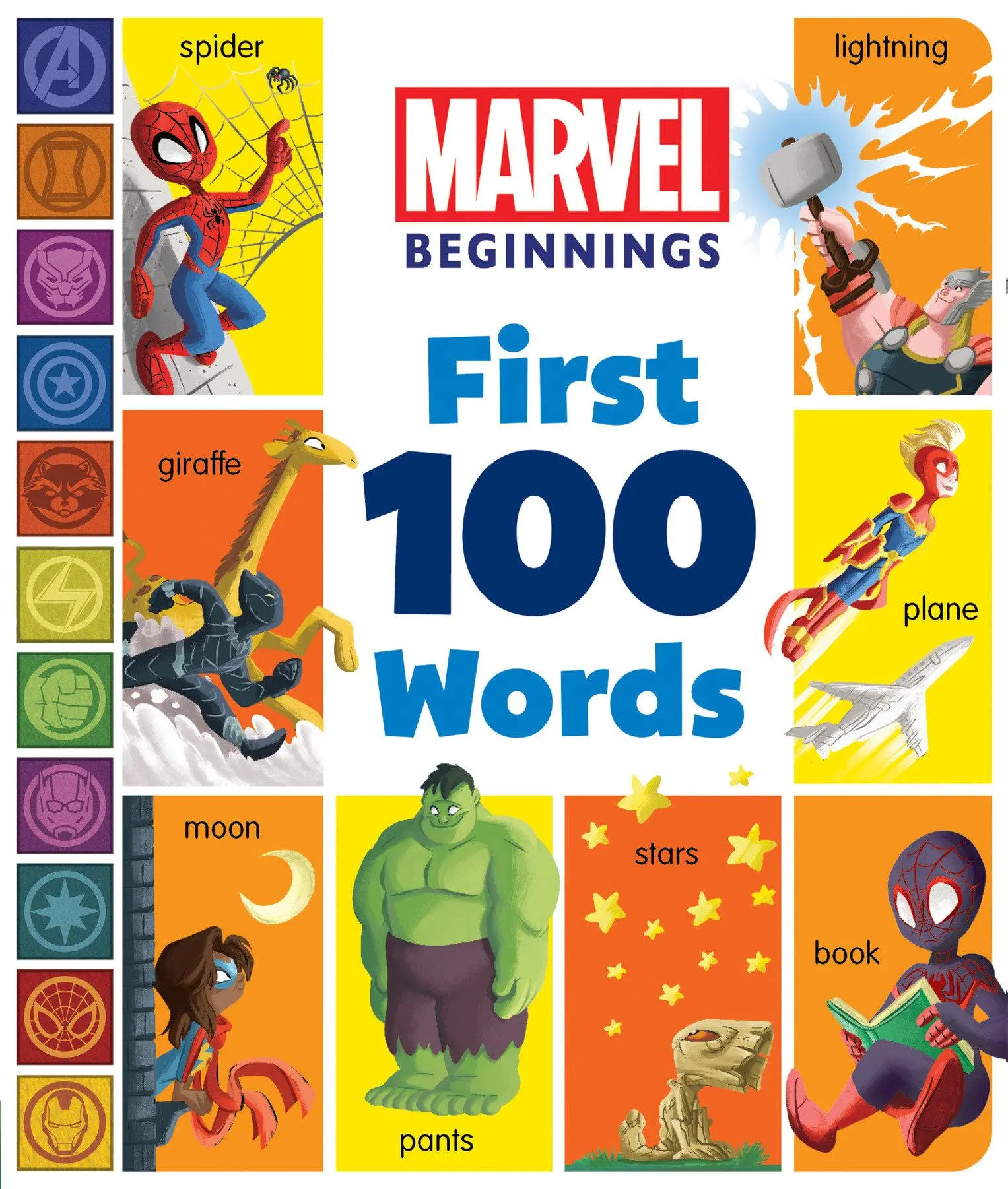 Cover: 9781368090353 | Marvel Beginnings: First 100 Words | Sheila Sweeny Higginson | Buch