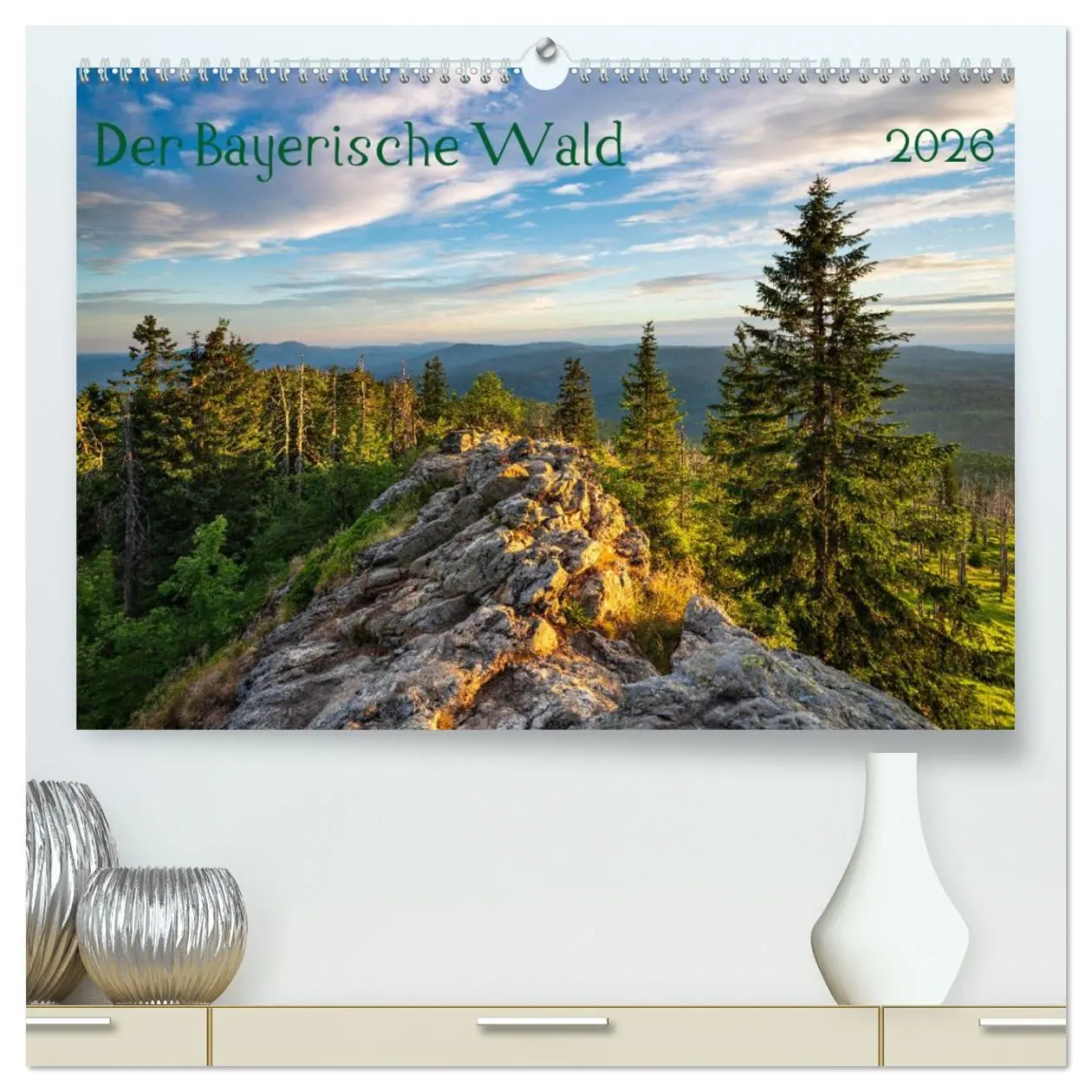 Cover: 9783457680353 | Der Bayerische Wald (hochwertiger Premium Wandkalender 2026 DIN A2...