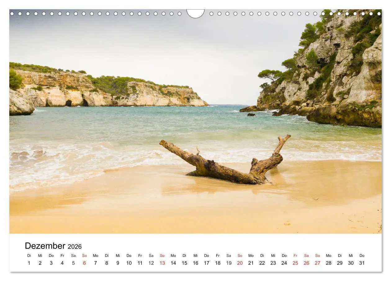 Bild: 9783457750353 | Wandern auf Menorca (Wandkalender 2026 DIN A3 quer), CALVENDO...