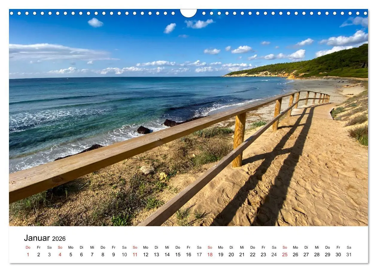 Bild: 9783457750353 | Wandern auf Menorca (Wandkalender 2026 DIN A3 quer), CALVENDO...