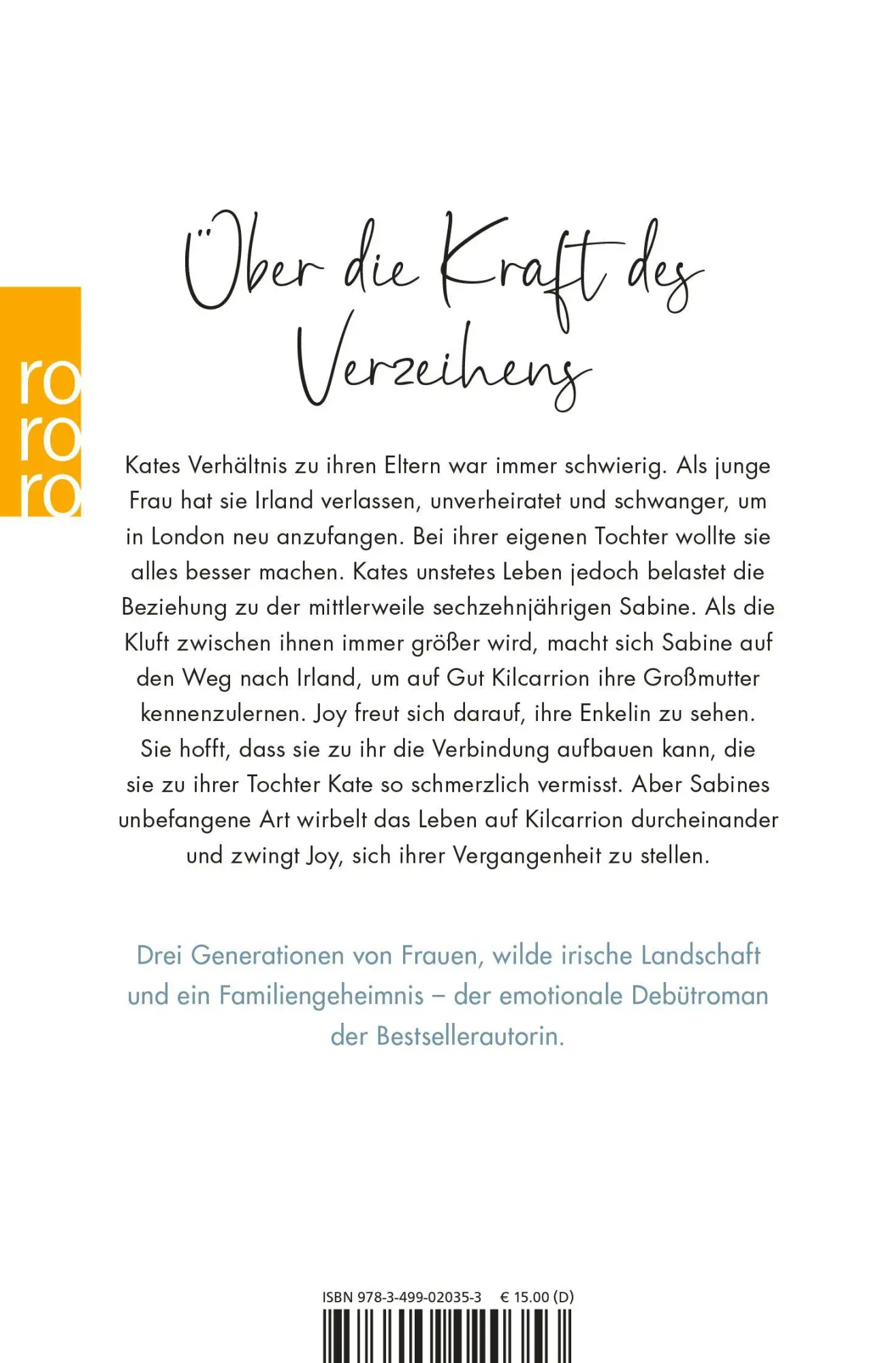 Rückseite: 9783499020353 | Die Frauen von Kilcarrion | Jojo Moyes | Taschenbuch | 432 S. | 2026