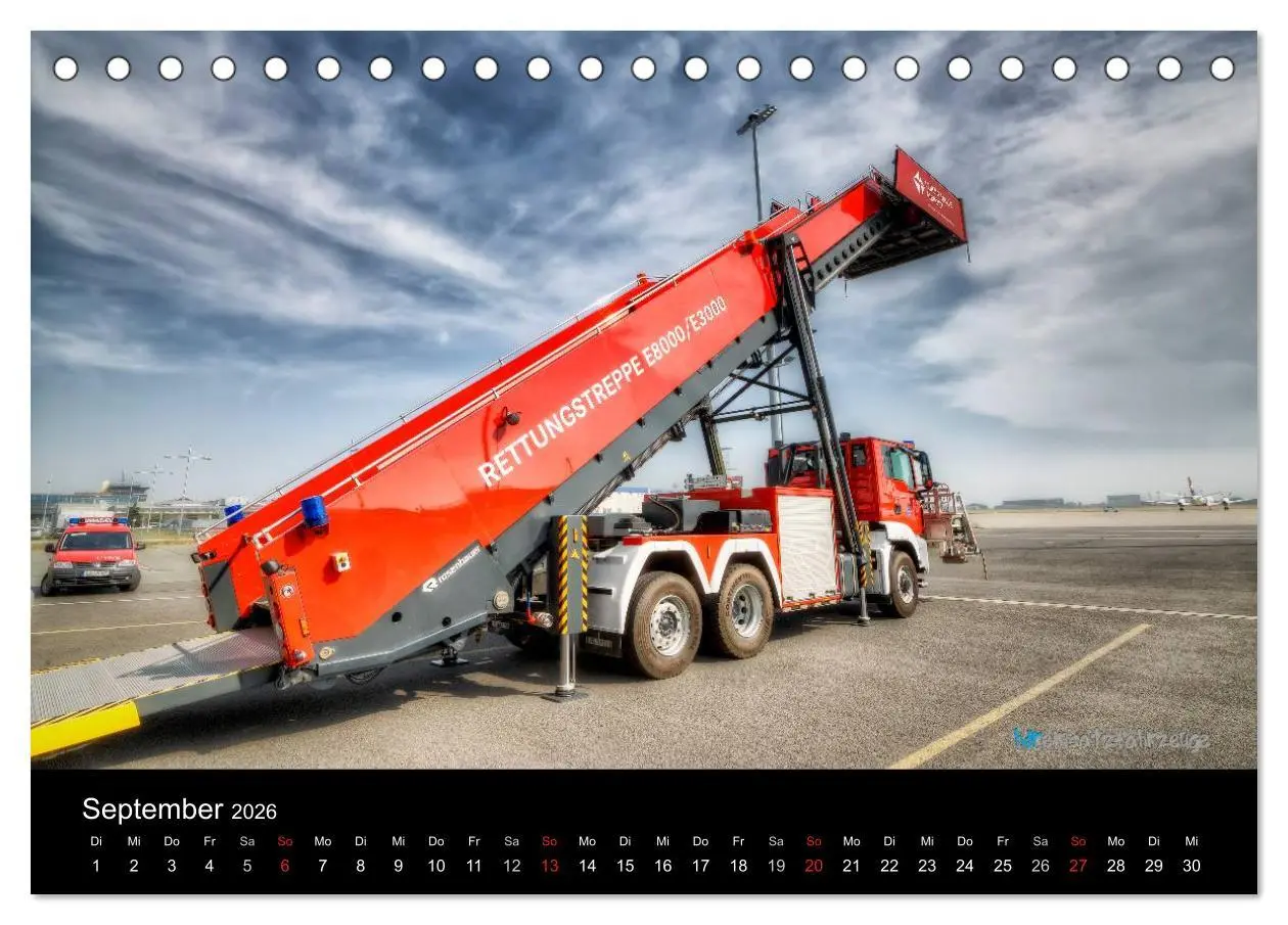 Bild: 9783516080353 | Einsatzfahrzeuge der Feuerwehr (Tischkalender 2026 DIN A5 quer),...